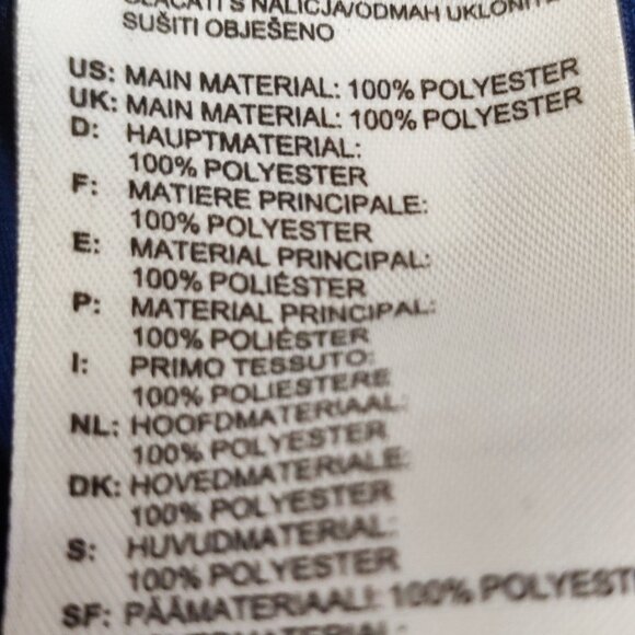 Adidas Climalite athletic shorts boys XL blue with 3 white stripes - Picture 6 of 16